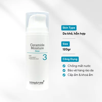 Dermafirm ceramide moisture dew