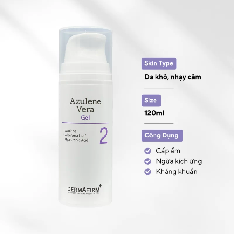 Dermafirm azulene vera gel