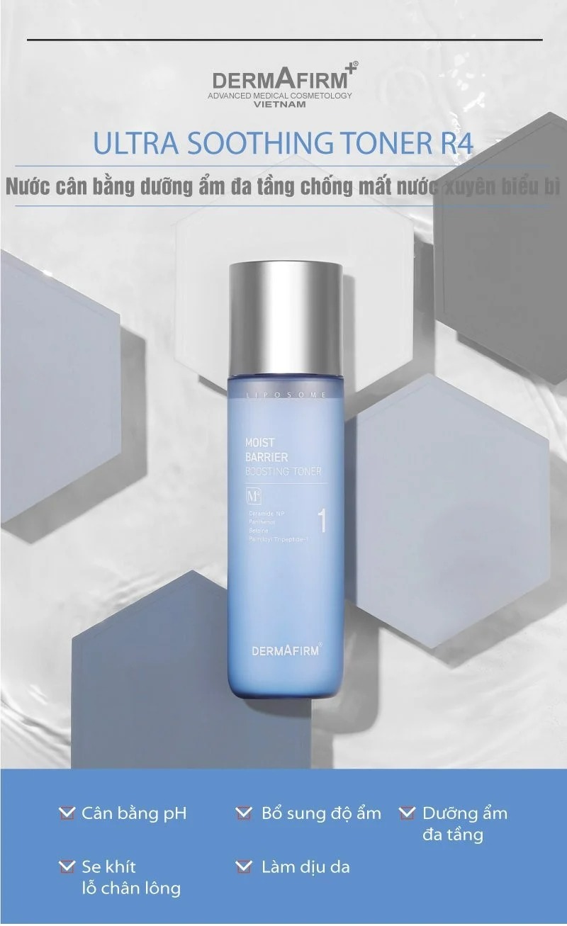 Toner Moist Barrier Boosting Toner M4 Dermafirm 